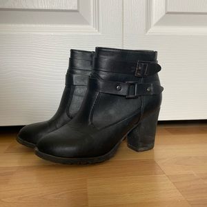 Black booties